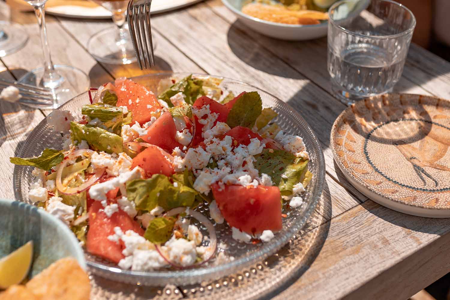 Lunch med kollegorna på Falkenberg Strandbad