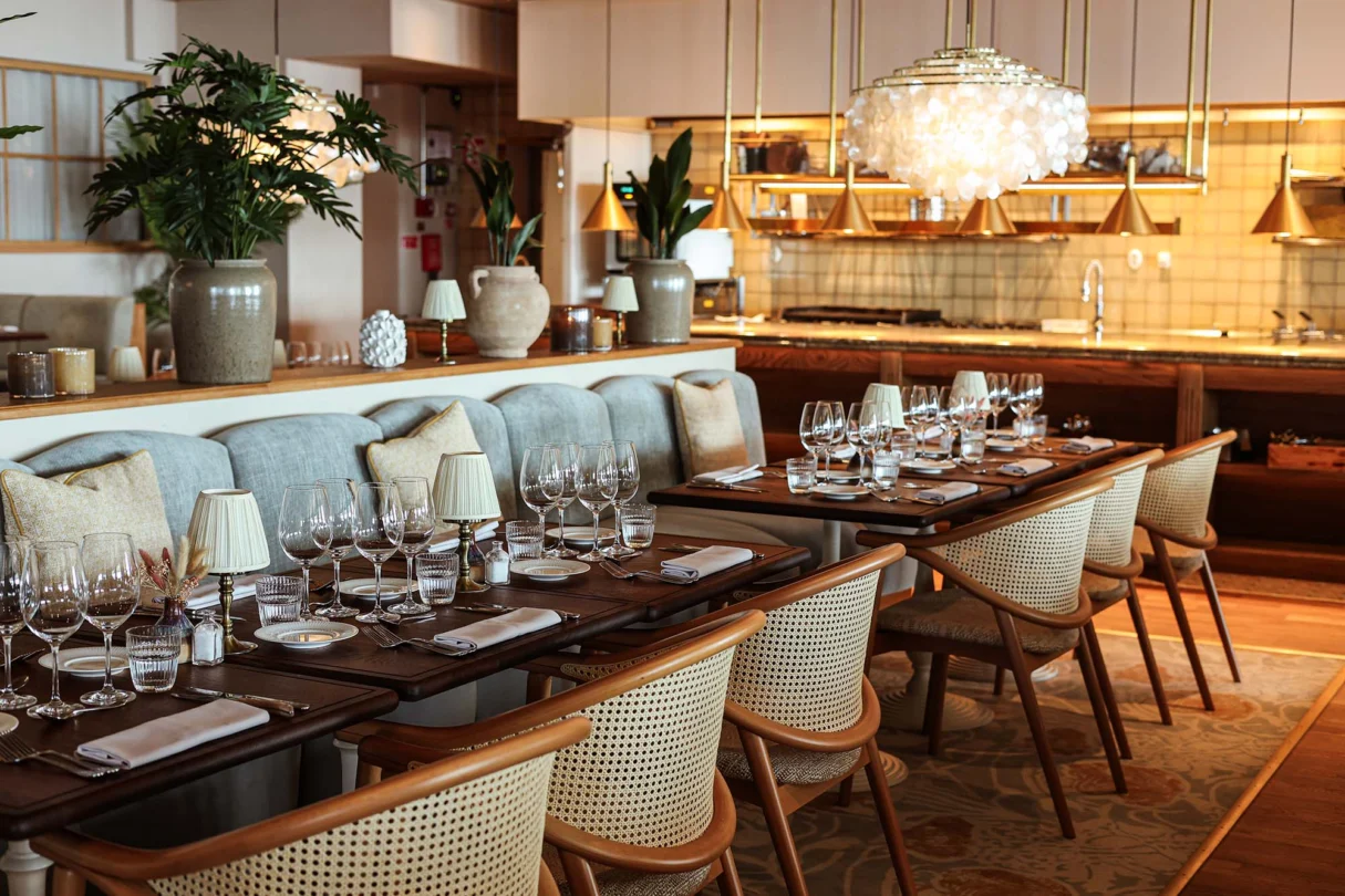 Lunch med kollegorna på Falkenberg Strandbad