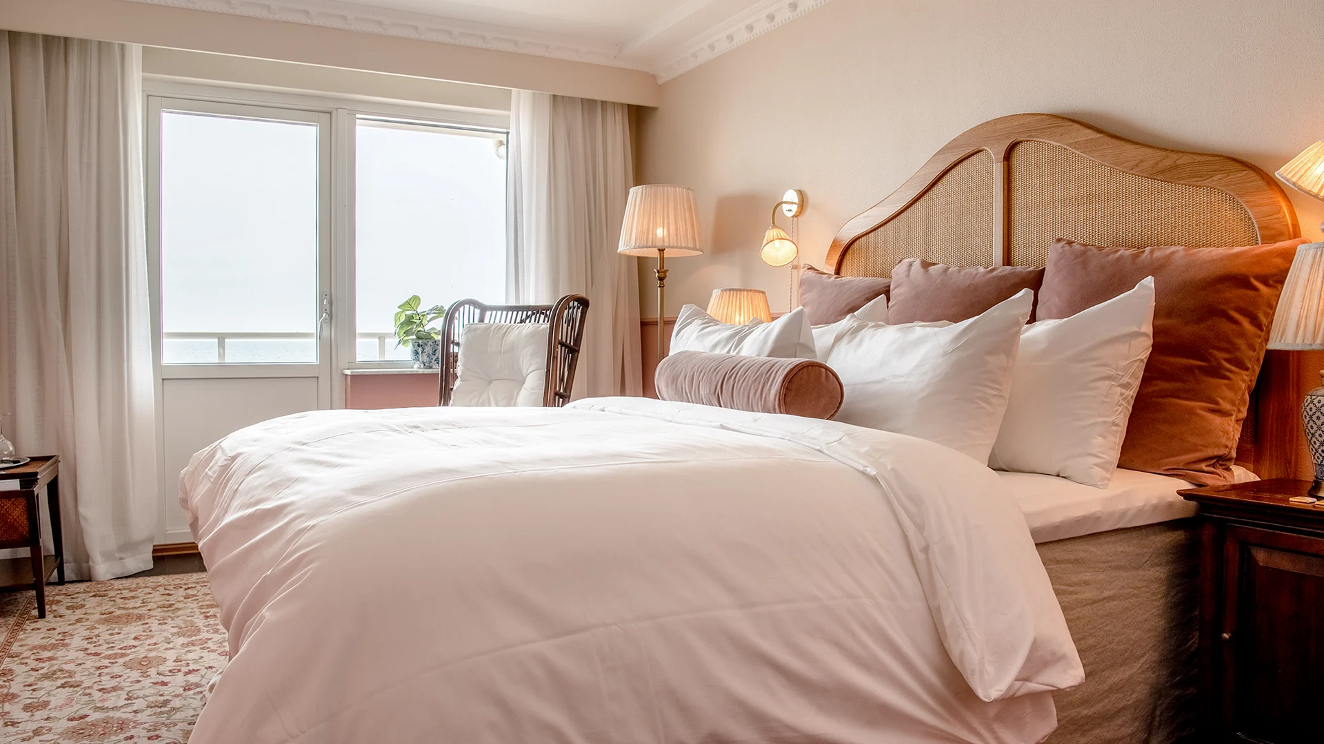 Bo i Deluxerum på hotell - Falkenberg Strandbad